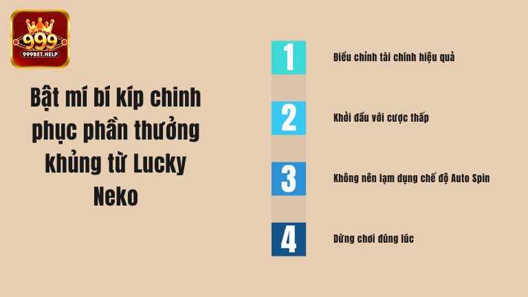 Bật mí bí kíp chinh phục phần thưởng khủng từ Lucky Neko
