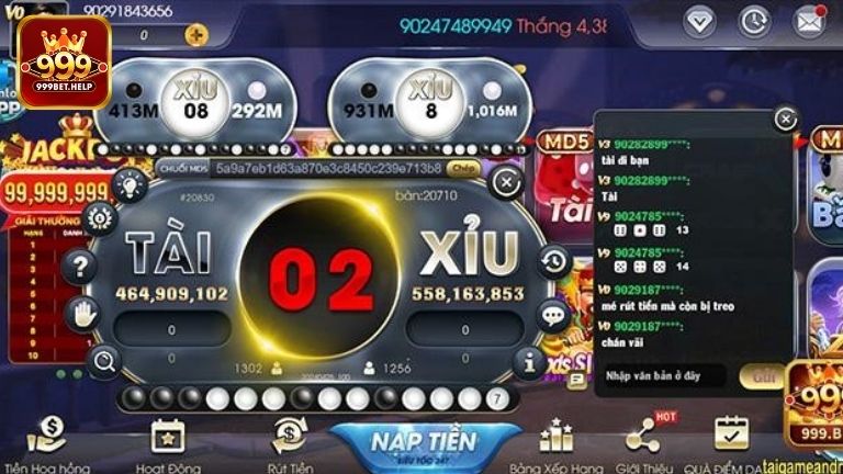 Cách chơi Tài Xỉu thắng lớn tại 999BET