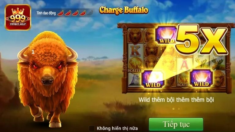 Charge Buffalo là game slot với chủ đề hoang dã