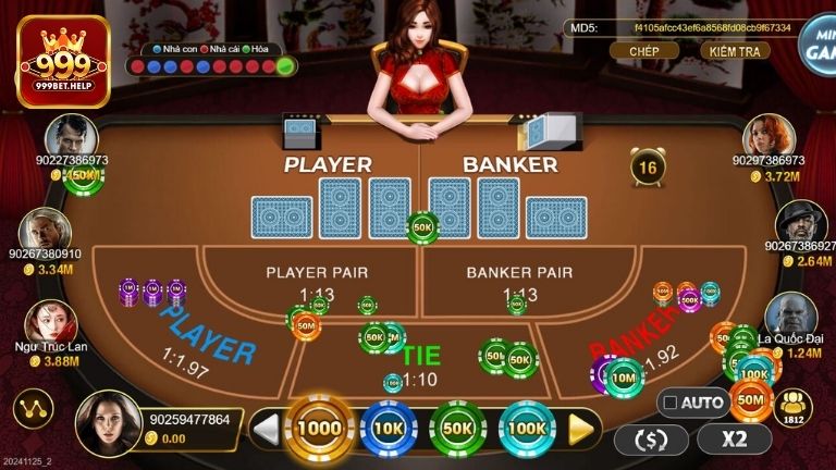 Giới thiệu Baccarat 999BET