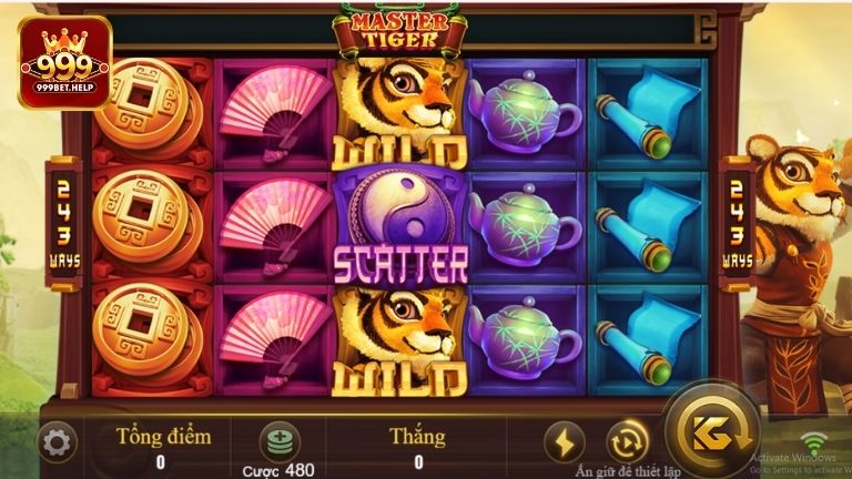Hướng dẫn cách chơi nổ hũ Master Tiger 999BET hiệu quả