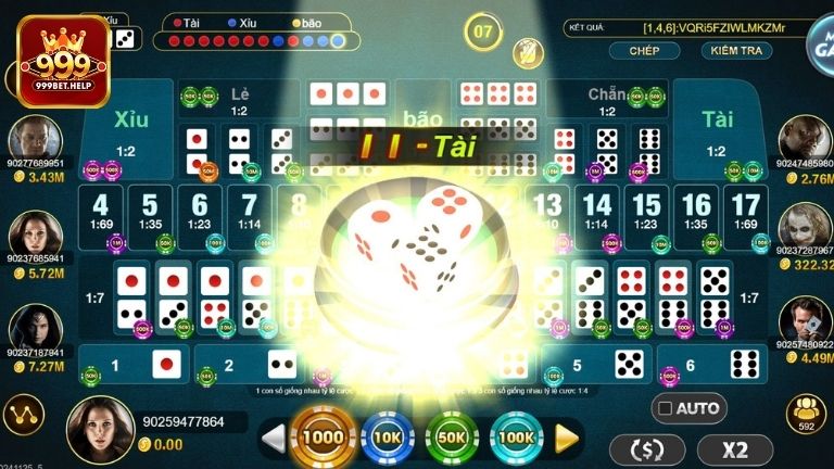 Hướng dẫn cách tham gia trải nghiệm Sicbo tại 999BET