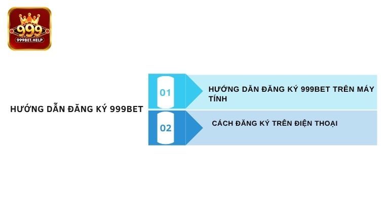Hướng dẫn đăng ký 999BET dễ dàng trong tíc tắc