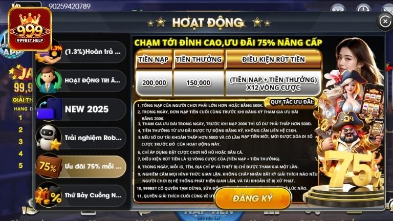 Lưu ý khi tham gia khuyến mãi, ưu đãi 999BET