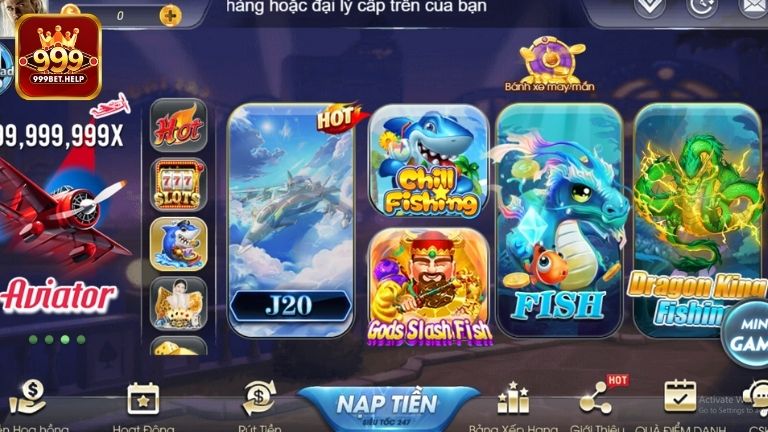 Tổng quan về Gods Slash Fish 999BET